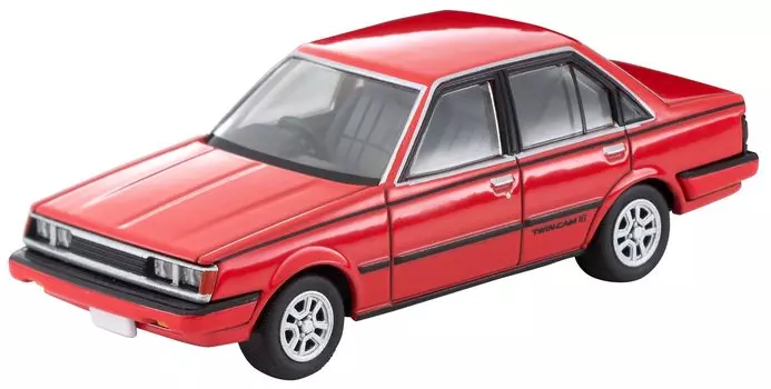 Tomica Limited Vintage Neo Toyota Carina 1984 Красный Готовый Продукт 1/64 LV-N59c 1600GT-R
