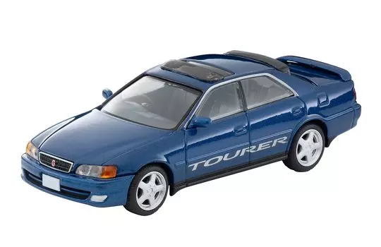 Tomica Limited Vintage Neo Toyota Chaser Tourer S Navy Blue 98 Year Finished Product 320272 1/64 LV-N224d 2.5