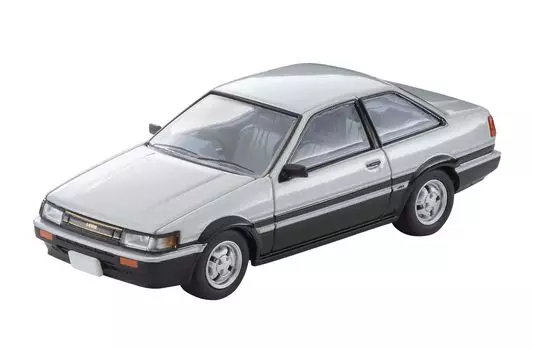 Tomica Limited Vintage Neo Toyota Corolla Levin 1984 Готовый продукт 1/64 LV-N284c 2-дверный GT-APEX Серебристый/Черный
