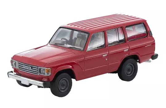 Tomica Limited Vintage Neo Toyota Land Cruiser 60 Standard Grade Up Van Specification Red Finished Product 320333 1/64 LV-N279b