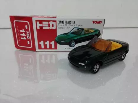 Tomica Mazda Eunos Roadster GN storage Red Tomy Crazy Mini Car Circle с кейсом, отправленным со склада Amazon № 111 на длительный срок