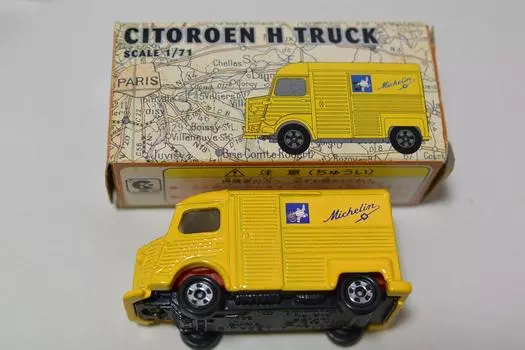 Tomica Michelin Custom Made Citroen H Truck Michelin Man 1/71