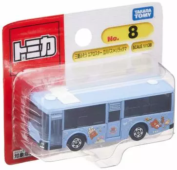 Tomica Mitsubishi Fuso Aerostar Tachikawa Bus x Rilakkuma No.8 (BP)