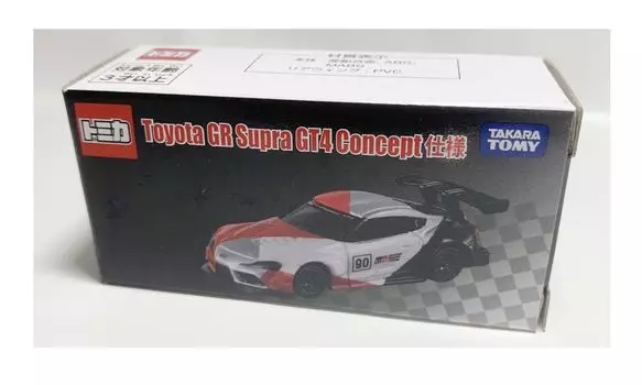 Tomica Не продается Toyota GR Supra GT4 Concept Технические характеристики GR Supra GT4 Concept Технические характеристики GAZOO Racing [Товар]