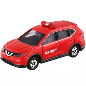 Tomica Nissan Fire Command Vehicle No.1 X-Trail (Box)