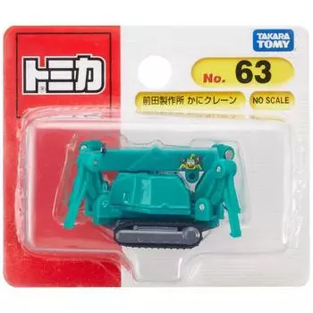 Tomica No.063 Maeda Производство Крабового крана (волдырь)