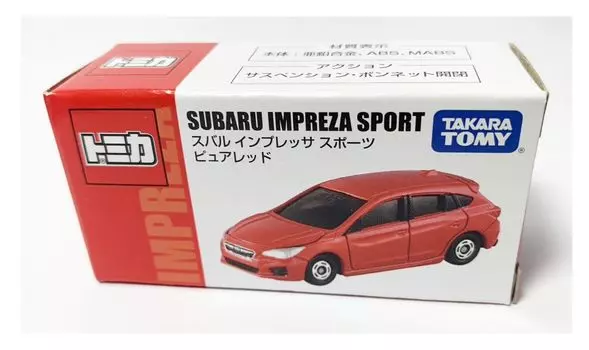 Tomica Overseas Limited не для продажи Subaru Impreza Sport Pure Red SUBARU IMPREZA SPORT [предмет]