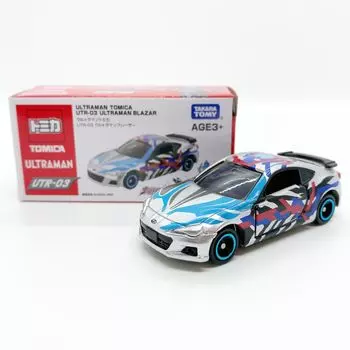 Tomica Overseas Limited Официальное сотрудничество с Ultraman Tomica Ultraman Blazer Product UTR-03 [Продукт] синий
