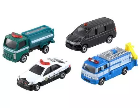 Tomica police vehicle set