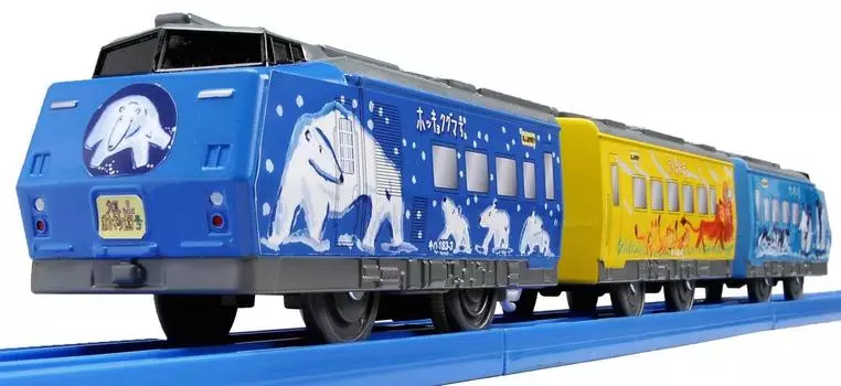 Tomica PraRail S-13 Series Kiha183 Асахияма Добуцуэн Гоу (Поезд зоопарка Асахияма) (Модель поезда)