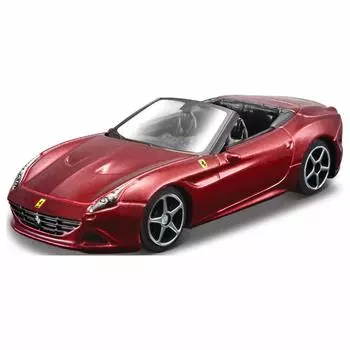 Tomica представляет Burago Race & Play Series 3 дюйма Ferrari California T (Открытый верх) (красный)