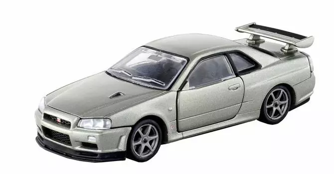 Tomica Premium RS Nissan Skyline II Nur GT-R V-spec (Тысячелетний нефрит)