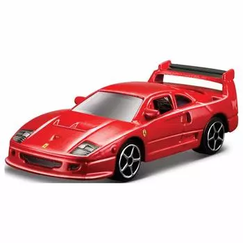 Tomica Presents Burago Race & Play Series 3 Inch F40 Competizione (Red)