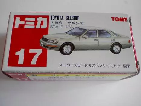 Tomica Red Box 17 Toyota Celsior F10 тип 1/65