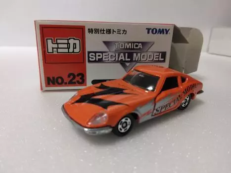 Tomica Special Model 23 Nissan Fairlady 240ZG Mini Оранжевый Нет. Машина, оранжевый