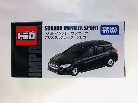Tomica Subaru Impreza Sport Crystal Black Silica чёрный