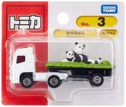 TOMICA TAKARA TOMY Animal Carrier Mini Car Toy Ages 3 and up Blister Package Passes Toy Safety Standards ST Mark Certification TOMICA TAKARA TOMY