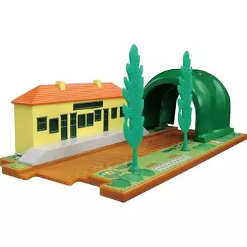 tomica thomas scene set station and tunnel