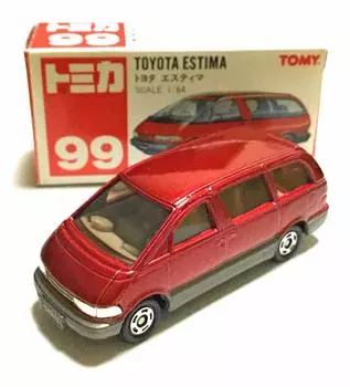 Tomica Toyota Estima Red NO.99