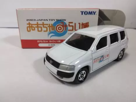 Tomica Toys Future Expo Limited Toyota Probox Mini Белый автомобиль, белый