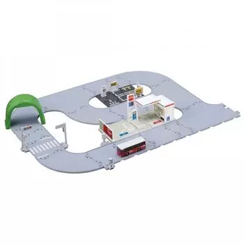 Tomica World Machiya Doro Tomica Town Set с Томикой