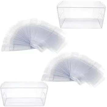 Томика прозрачный кейс 1 этап большой маленький набор защита хранение Для выставочной сборки MSW2444 Большой и малый 1 ярус (по 30 листов каждый)