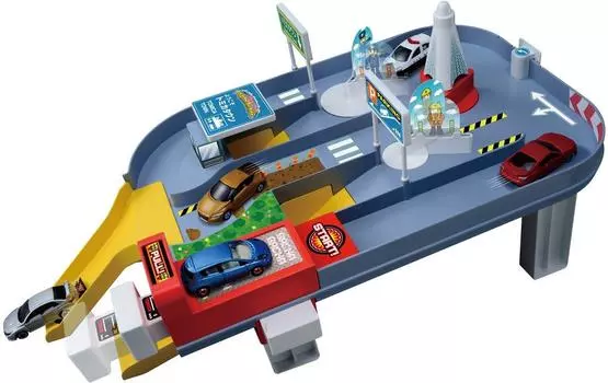 Томика Шуппацу с Гачагача Action City Tomica!
