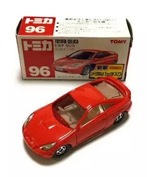 Томика Тойота Селика 96 (коробка) красный