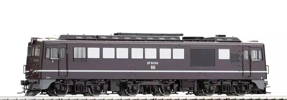 TOMIX HO Gauge Дизельный локомотив JNR типа DF50 Ранний тип Коричневый Престижная модель Железнодорожная модель Дизельный локомотив HO-239 коричневый
