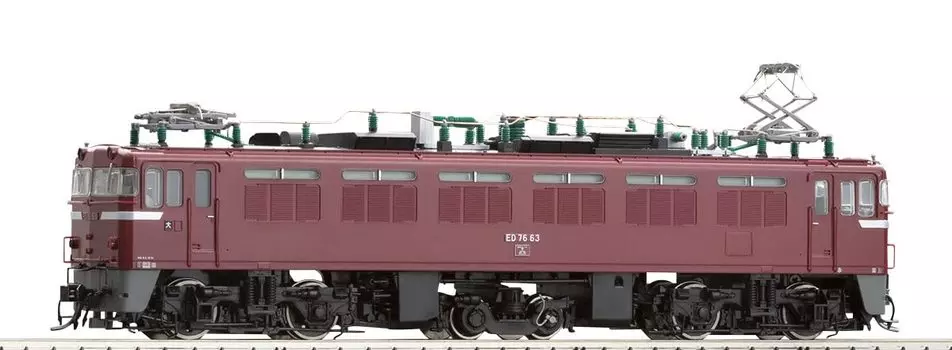 TOMIX HO Gauge JNR ED76 0 Type Late Model Железнодорожная модель электровоза HO-2019 красный