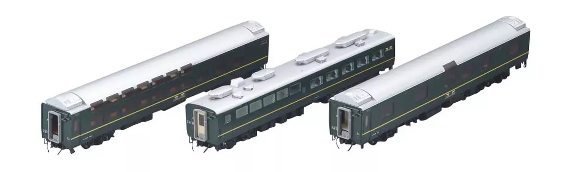 TOMIX HO Gauge JR 24 Series 25 Twilight Express Дополнительный набор A Модель пассажирского вагона железной дороги HO-9110