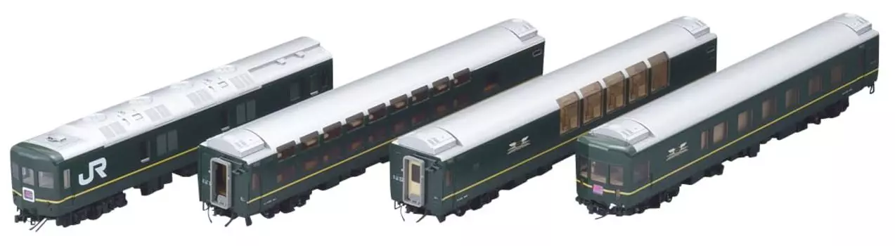 TOMIX HO Gauge JR 24 Series 25 Twilight Express Basic Set Модель пассажирского вагона железной дороги HO-9109