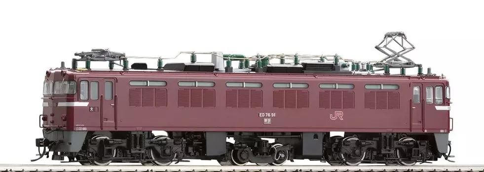 TOMIX HO Gauge JR ED76 0 Type Late Model JR Kyushu Specification Prestige Model Железнодорожная модель электровоза HO-2516 коричневый