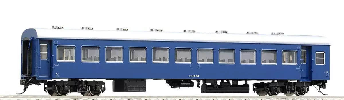 TOMIX HO Gauge Naha 10 11 Blue HO-5003 Railway Model Passenger Car