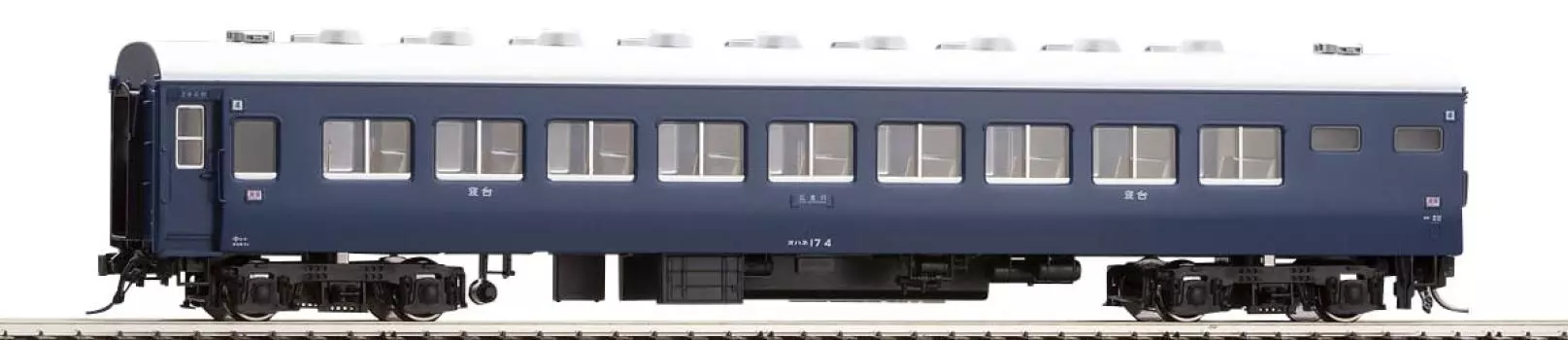 TOMIX HO Gauge Ohane 17 Type Blue Railway Model Passenger Car HO-5019 синий