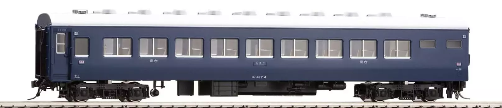TOMIX HO Gauge Ohane Type 17 Blue Железнодорожная модель пассажирского вагона HO-5019 синий
