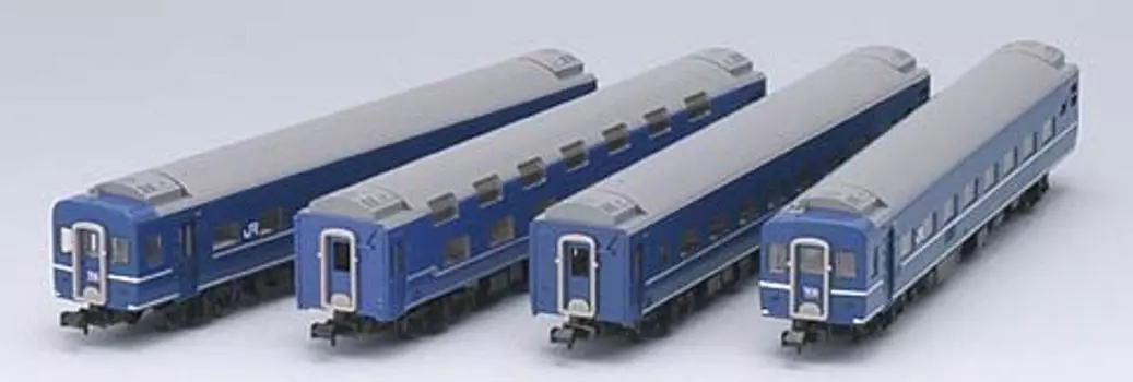 TOMIX N Gauge 14 Series 15 Type Sleeper Express Comet Set 92278 Железнодорожная модель пассажирского вагона 4-вагонный