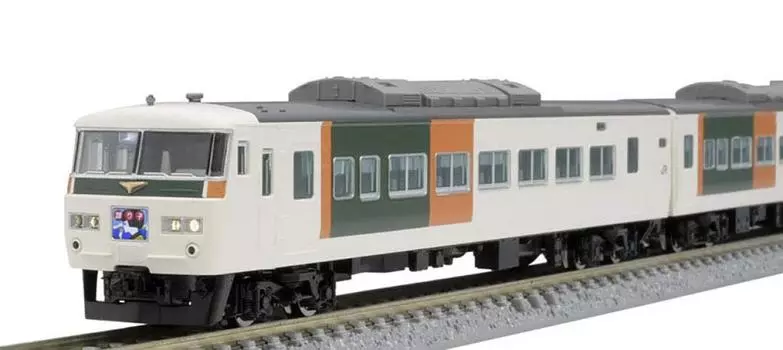 TOMIX N Gauge 185 Series Limited Express Train DancerNew PaintReinforced Skirt Basic Set A 5 Cars 98395 Модель поезда железной дороги