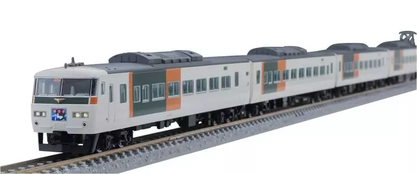 TOMIX N Gauge 185 Series Limited Express Train DancerNew PaintReinforced Skirt Basic Set B 5 Cars 98396 Модель поезда железной дороги
