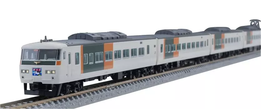 TOMIX N Gauge 185 Series Limited Express Train Skirt Basic Set B 5 Cars 98396 Railway Model Train Dancer/New Paint/Reinforced