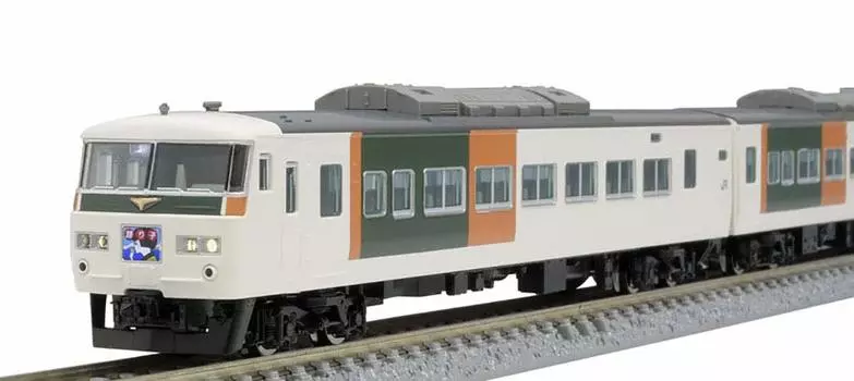 TOMIX N Gauge 185 Series Limited Express Train Skirt Basic Set A 5 Cars 98395 Железнодорожная модель поезда Dancer/Новая краска/Усиленная
