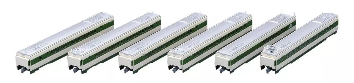 TOMIX N Gauge 200 Series Tohoku Joetsu Shinkansen F Formation Дополнительный набор 92880 Модель железнодорожной модели поезда