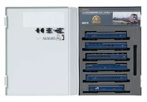 TOMIX N Gauge 24 Series 25 Hokutosei 1 2 Базовый набор 6 вагонов 98676 Железнодорожная модель пассажирского вагона и