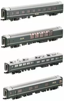 TOMIX N Gauge 24 Series 25 Twilight Express Дополнительный набор A 4-вагонный 98360 Железнодорожная модель пассажирского вагона