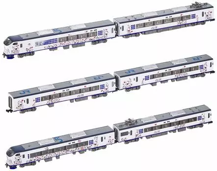 TOMIX N Gauge 281 Series Hello Kitty Set 6 Cars 98674 Железнодорожная модель поезда Харука/Бабочка