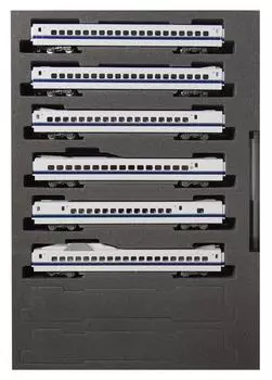 TOMIX N Gauge 300 0 Series Tokaido Sanyo Shinkansen Late Model Дополнительный набор B 92871 Модель железнодорожной модели поезда серебряный