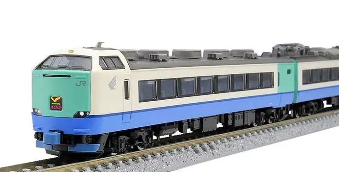 TOMIX N Gauge 485 3000 Series Limited Express Hakutaka Basic Set 5 Cars 98337 Модель поезда железной дороги