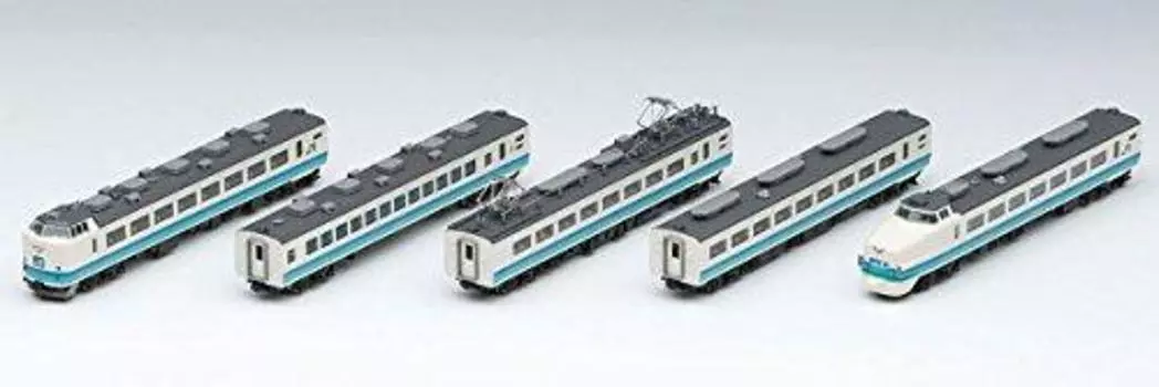 TOMIX N Gauge 485 Series Kaminutari Color Shiratori Basic Set A 98215 Railway Model Train