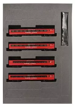 TOMIX N Gauge 485 Series KAMOME EXPRESS Дополнительный набор 92557 Железнодорожная модель поезда красный
