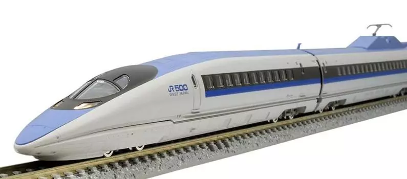 TOMIX N Gauge 500-7000 Series Sanyo Shinkansen Kodama Set 8 Cars 98710 Железнодорожная модель поезда